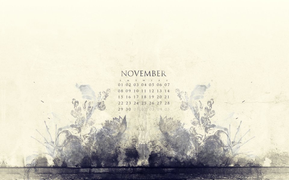2009-november-calendar