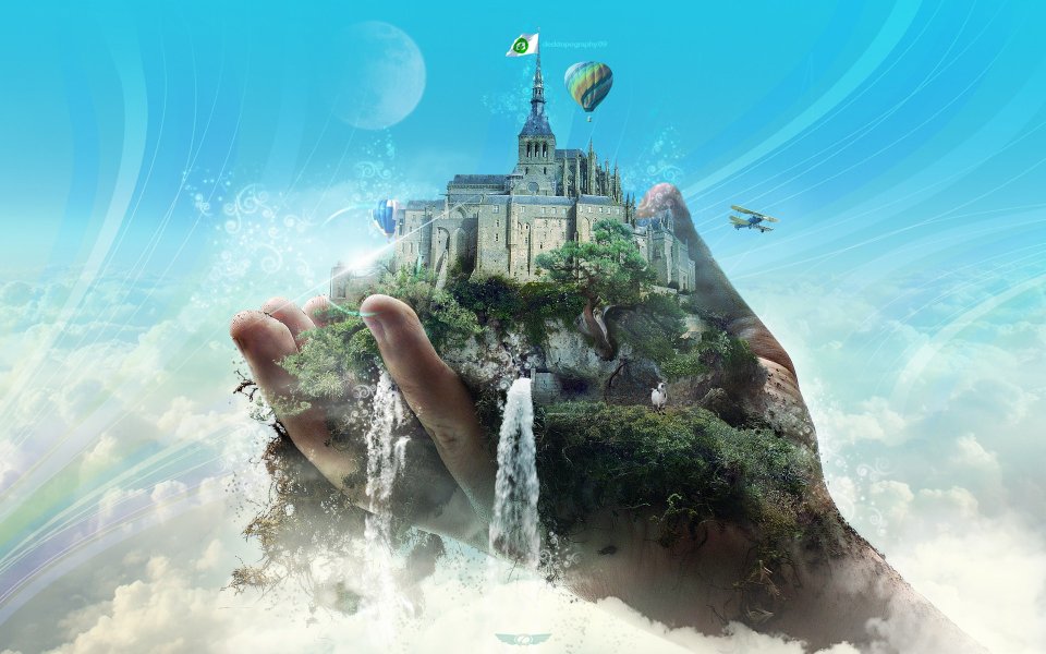 Creative_CG_Design_wallpaper_Mano-2