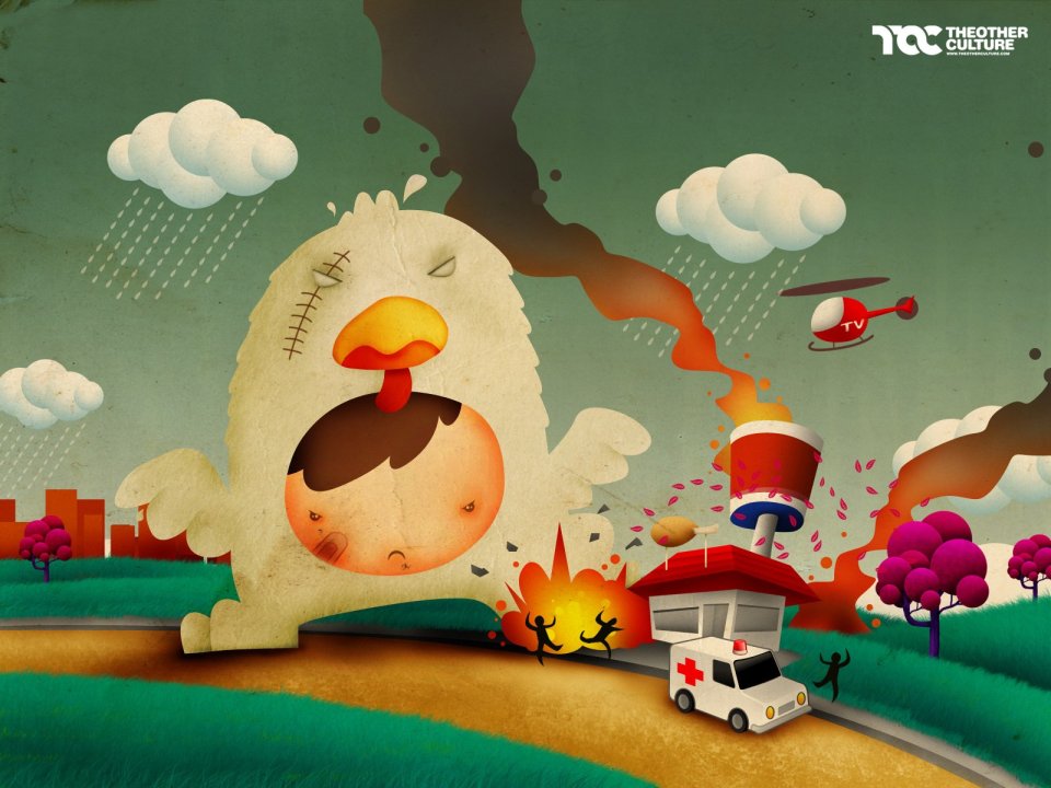 creative_character_The_Chicken_by_theotherculture