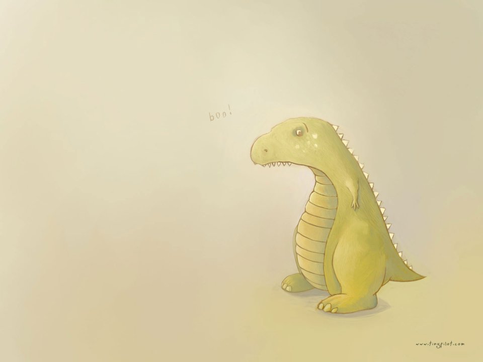 design_art_Green_Dino
