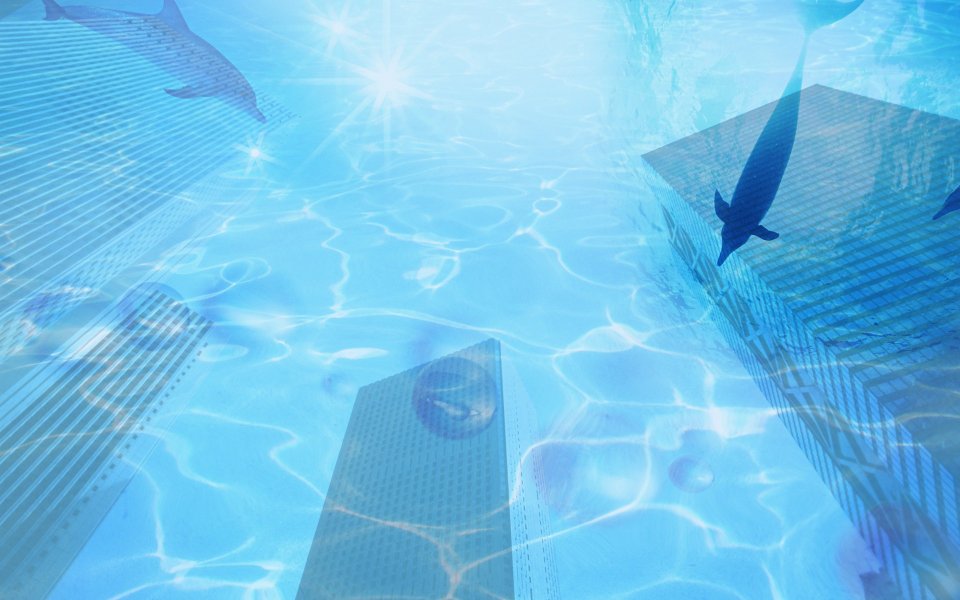 Photo manipulation of 02_Aqua City 143_nature_and_city