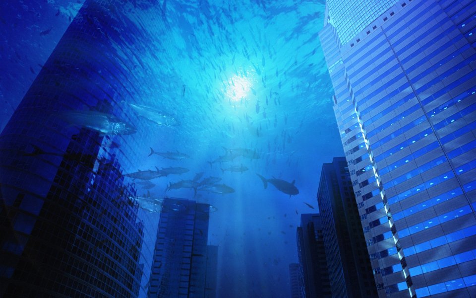 Photo manipulation of 02_Aqua City 144_nature_and_city