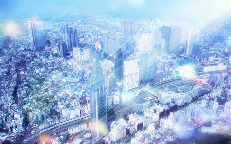 Photo manipulation of 02_City and Shine 055_City_in_Future