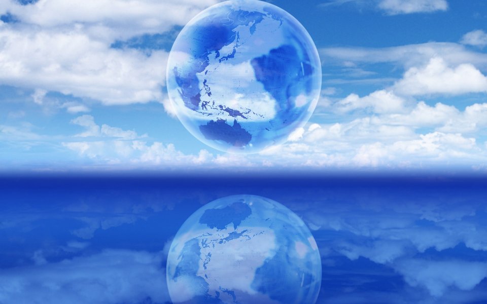 Photo manipulation of 02_Sky and Earth 153_nature_and_city