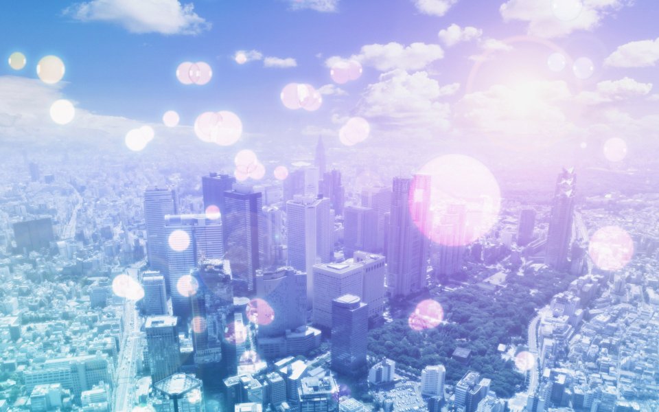 Photo manipulation of 02_Sky City 053_City_in_Future
