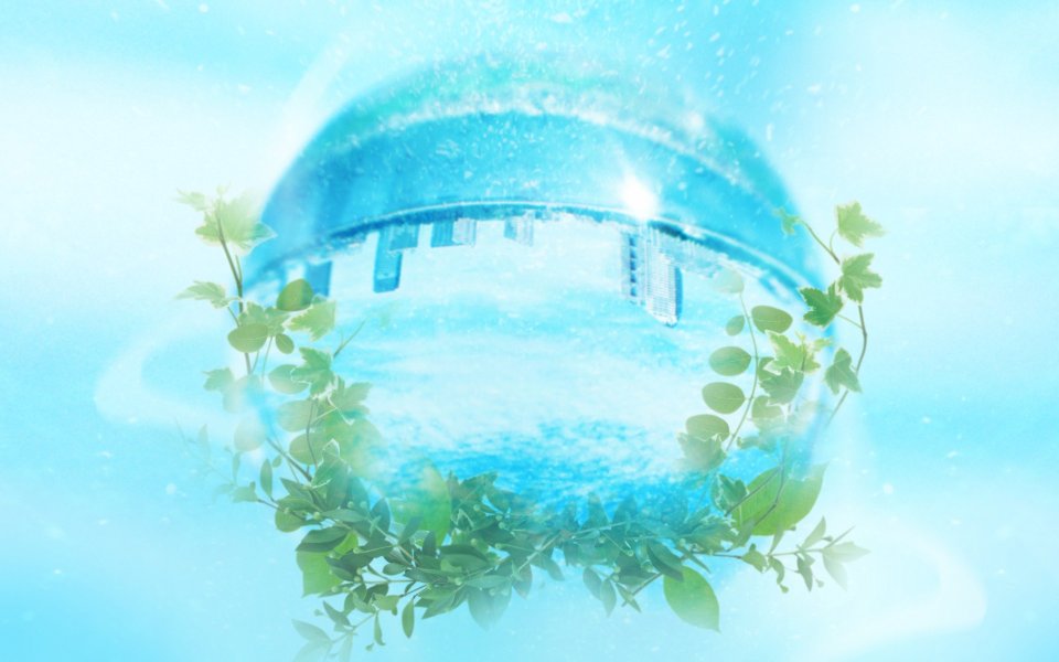 Photo manipulation of 03_004_Green_City_in_Future