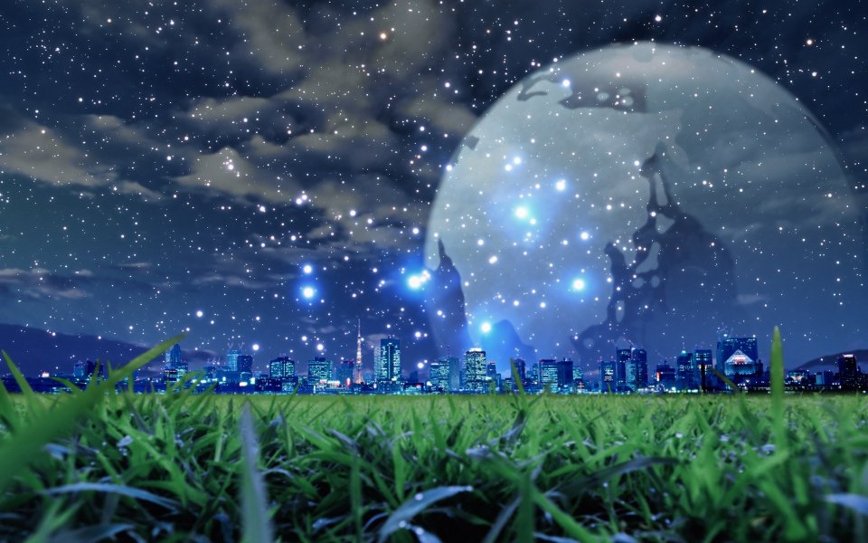 Photo manipulation of 03_City Night 200_nature_and_city