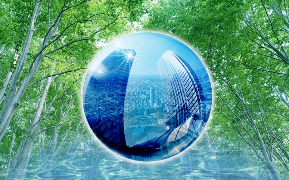 Photo manipulation of 03_Green City 020_City_in_Future