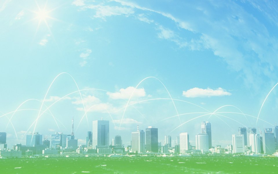 Photo manipulation of 03_Sky City 088_nature_and_city