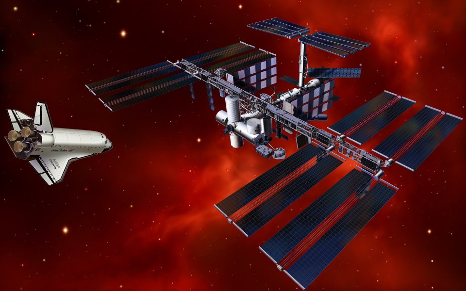 Space Satellite CG art images EF07_SI0246