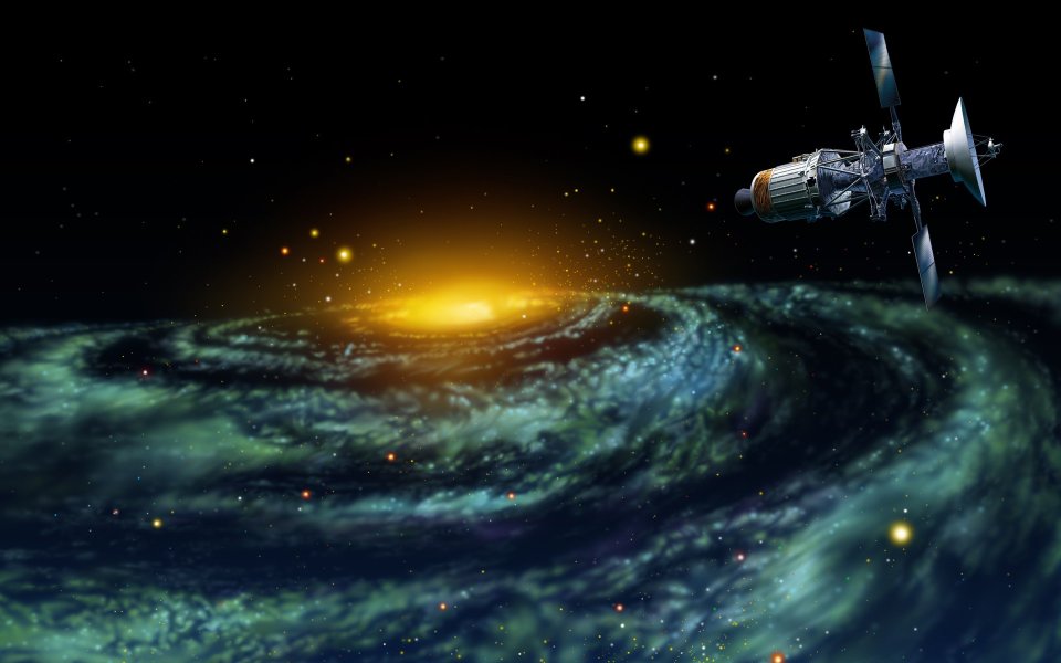 Space Satellite CG art images EF07_SI0269