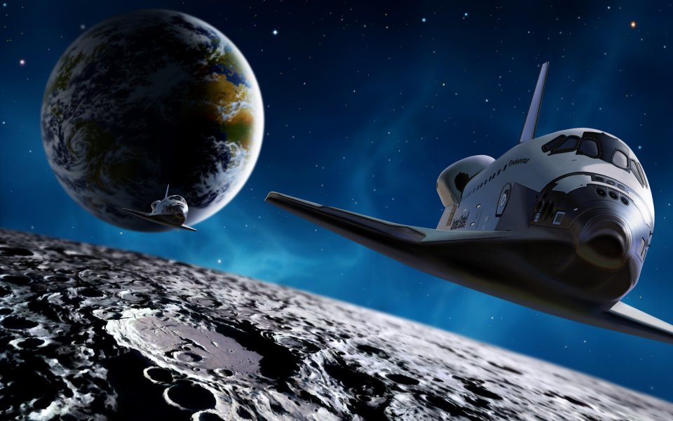 Space Satellite CG art images EF08_SI0277