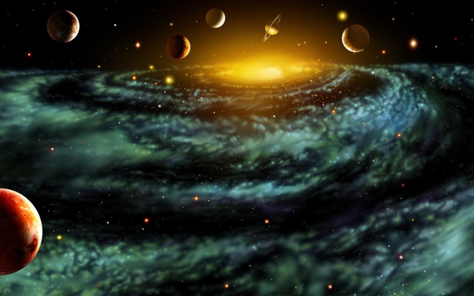 Space Satellite CG art images EF08_SI0303