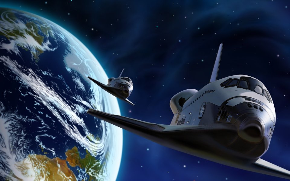 Space Satellite CG art images EF08_SI0308