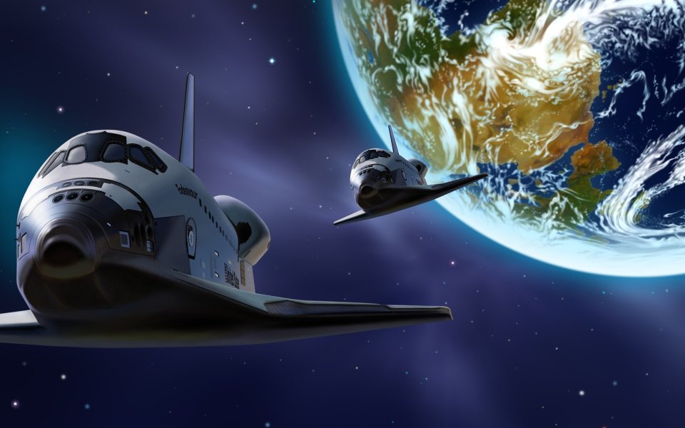 Space Satellite CG art images EF08_SI0317