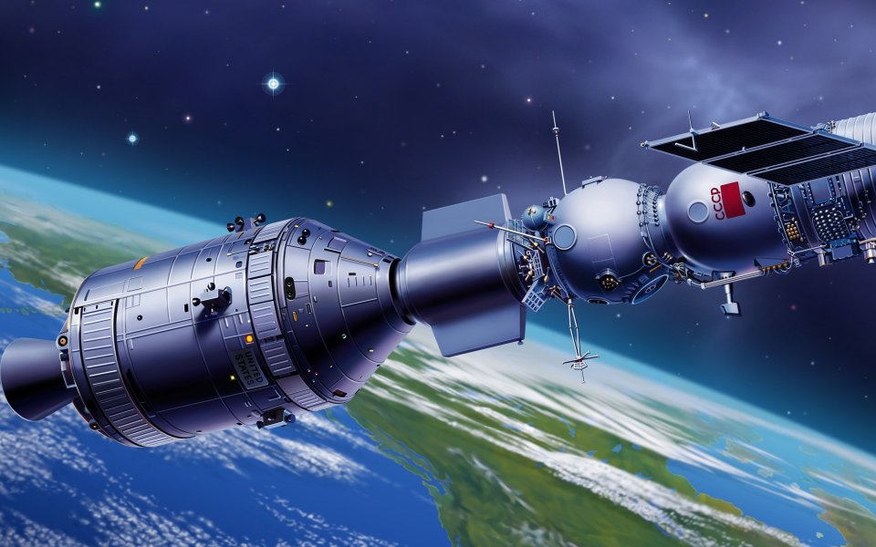 Space Satellite CG art images EF08_SI0318
