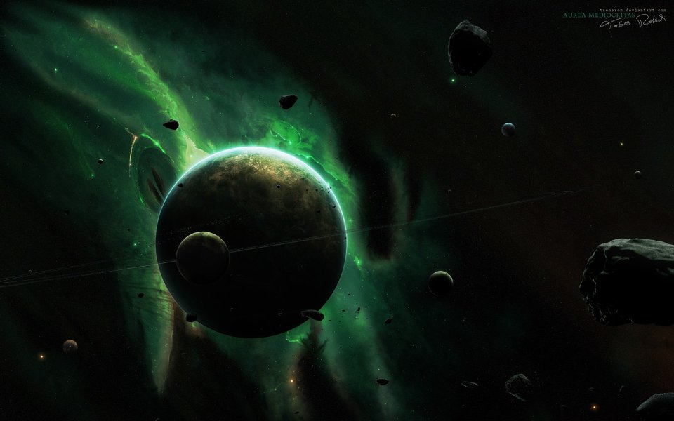 Universe_and_planets_digital_art_wallpaper_moons