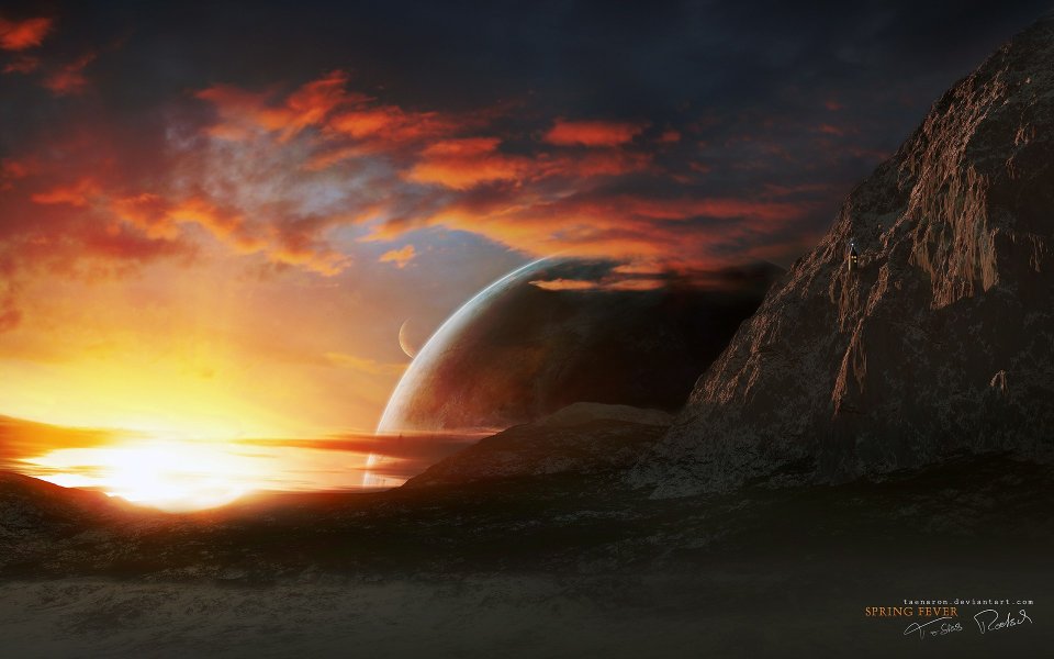 Universe_and_planets_digital_art_wallpaper_spring