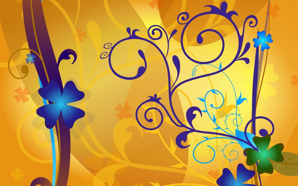 Vector_Flower_Patterns_Background_6004