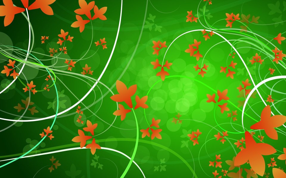 Vector_Flower_Patterns_Background_6011