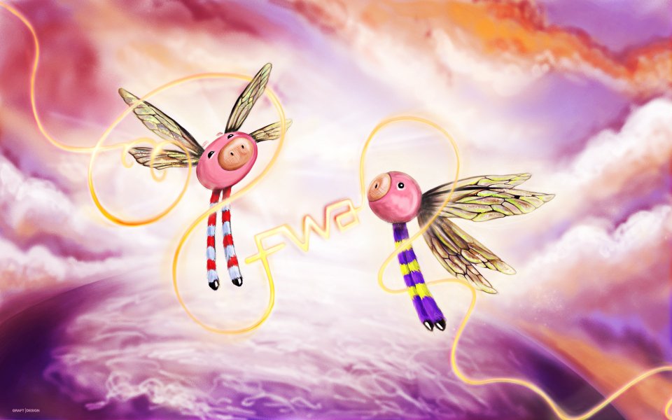 Wallcoo_com_pink_pig