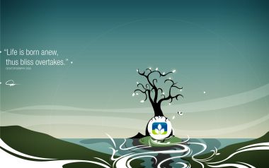 Creative_CG_Design_wallpaper_Life_is_born_anew