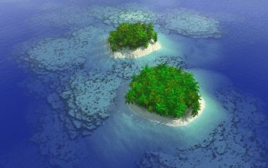 Digital_3d_wallpaper_archipelago
