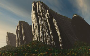 Digital_3d_wallpaper_autumncliffs