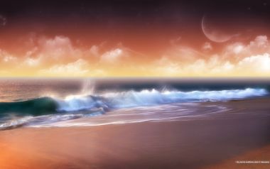 Ocean_Sunset_V2_wallcoo.com