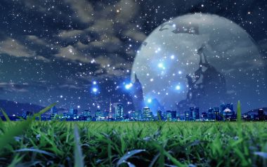 Photo manipulation of 03_City Night 200_nature_and_city