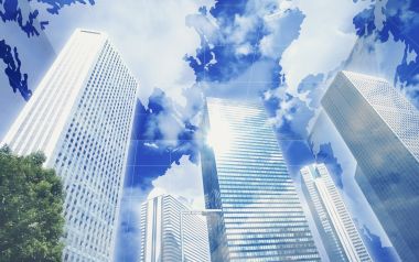 Photo manipulation of 03_City Sky 140_nature_and_city