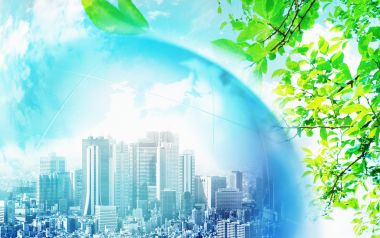Photo manipulation of 03_Green City 010_City_in_Future