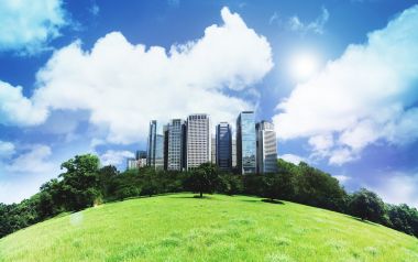 Photo manipulation of 03_Green City 034_City_in_Future