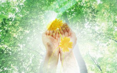 Photo manipulation of 03_Human and Green 185_Greeny_Nature