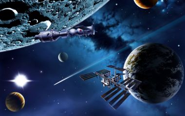 宇宙探索: 太空与航天艺术图