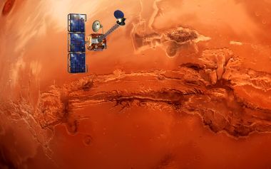 Space Satellite CG art images EF08_SI0281