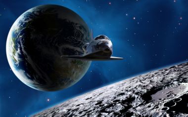 Space Satellite CG art images EF08_SI0306