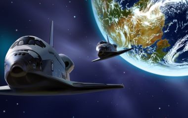 Space Satellite CG art images EF08_SI0317