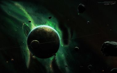 Universe_and_planets_digital_art_wallpaper_moons