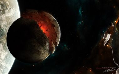 Universe_and_planets_digital_art_wallpaper_victimofgravity