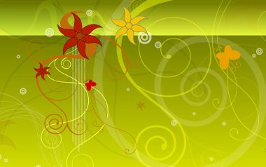 Vector_flower_patterns_background_6005