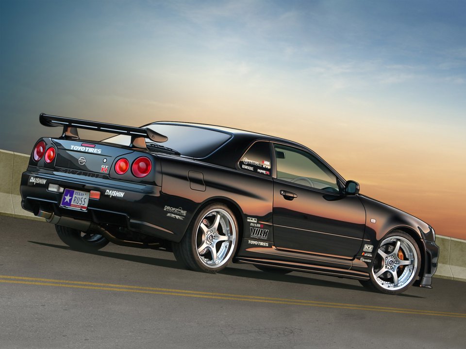 Nissan Skyline GTR R34 Vexel Art
