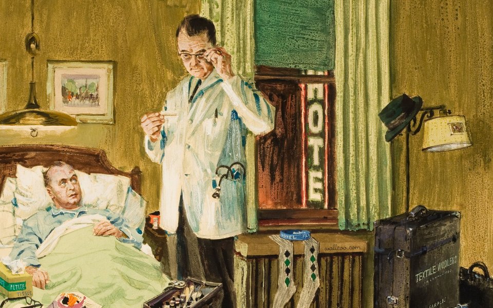A Visit From The Doctor Detail Illustration