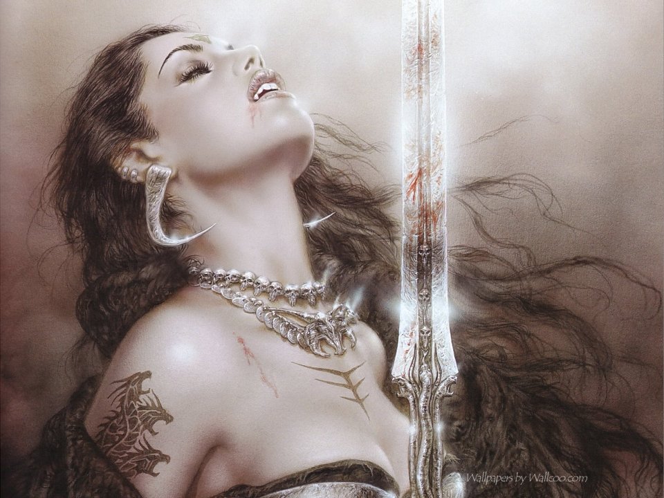 Luis Royo Fantasy Female Warrior Subversive Beauty 2004