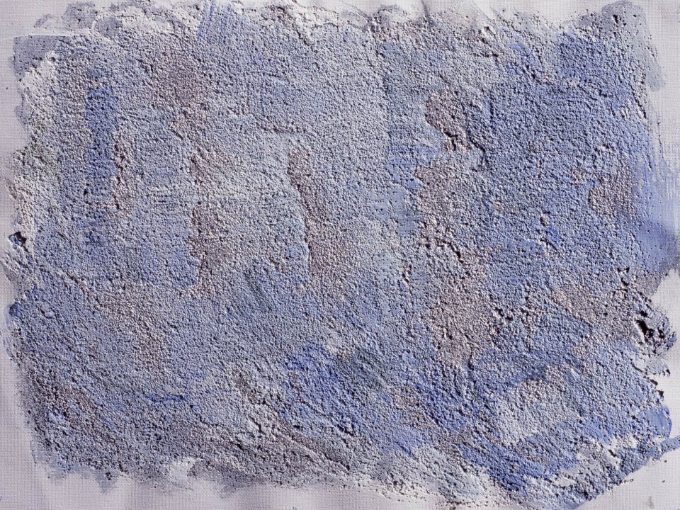 Blue Gray Abstract Hand Painted Texture Wallpaper Bs08013
