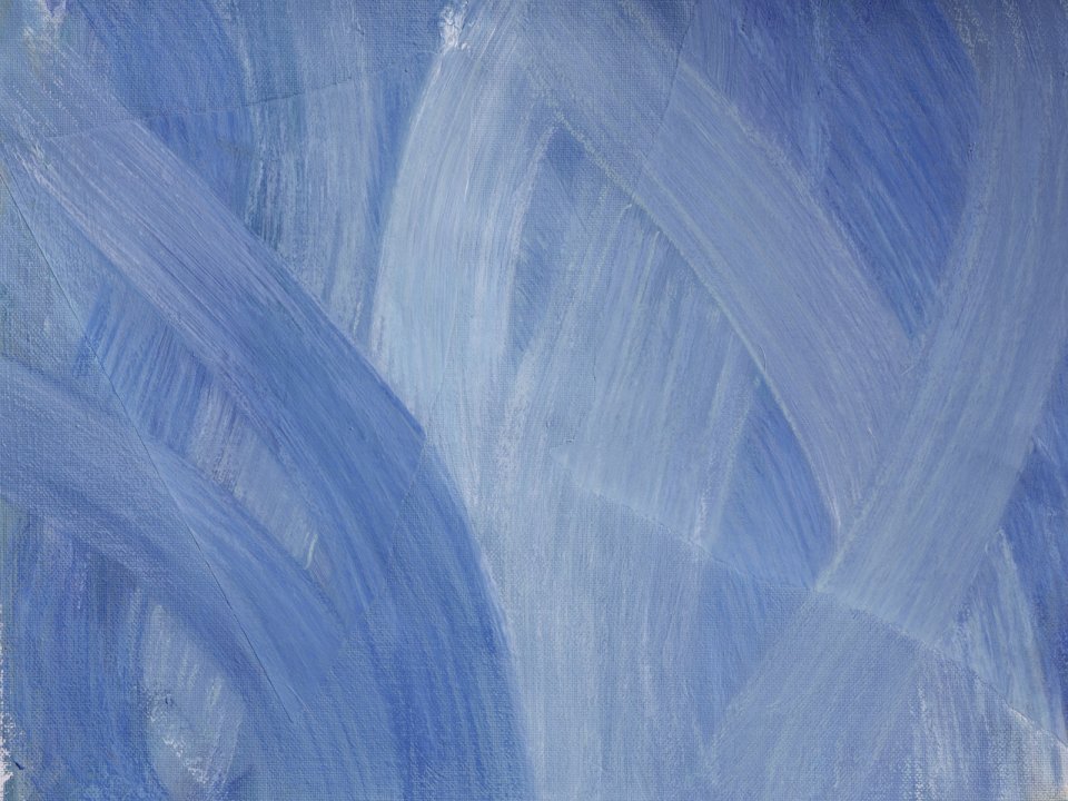 Blue Abstract Brush Oil Painting Background Bs08017