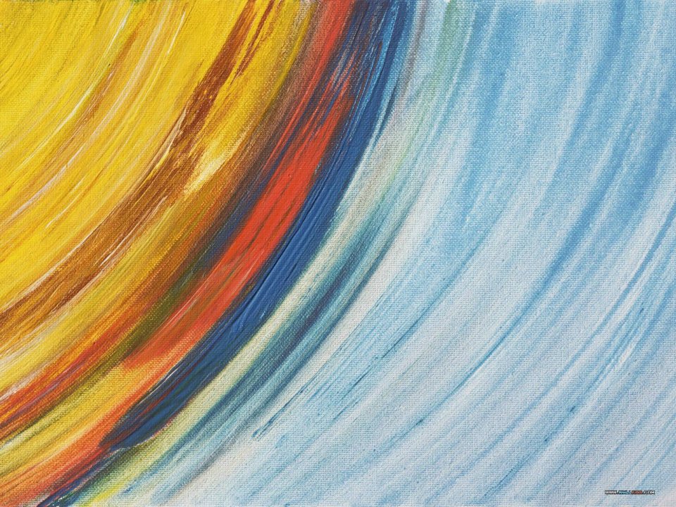 Colorful Diagonal Brush Stroke Abstract Oil Painting Texture