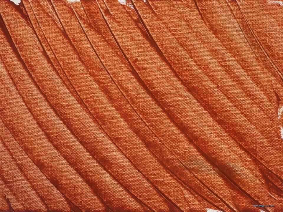 Orange Red Diagonal Brush Stroke Canvas Texture Background