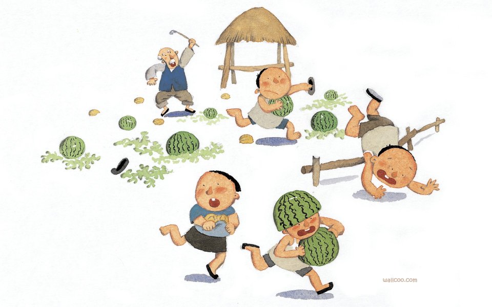 Children's Day: Nostalgic Childhood Illustration Wallpapers