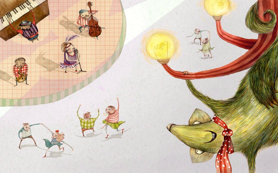 Jazz Club Party Illustration Club Final